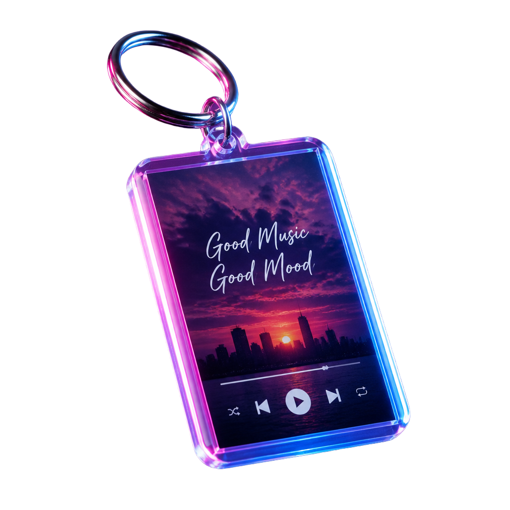 NFC Rectangle Keychain